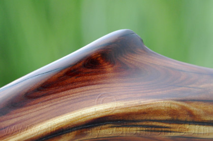 Hand Carved Cedar #-6, Boiled Linseed Oil Rub - 17