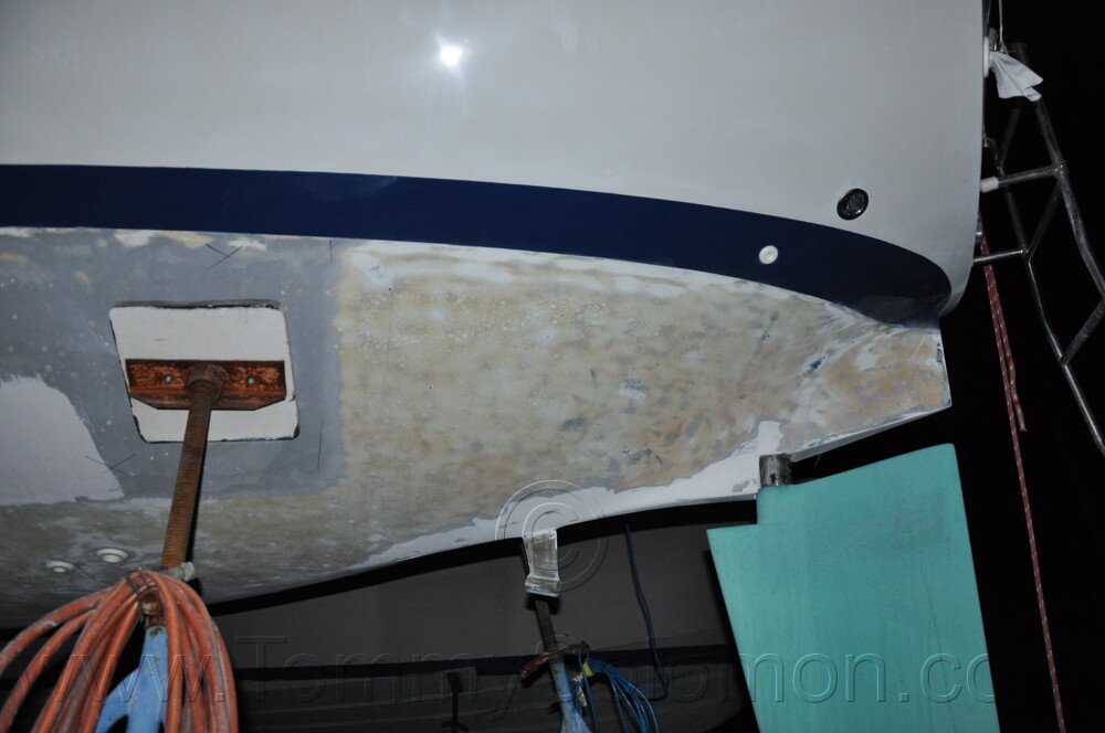 Drop Keel, Glass Keel, Vinyl Ester Barrier Coat (No WAX-SOL) - 21