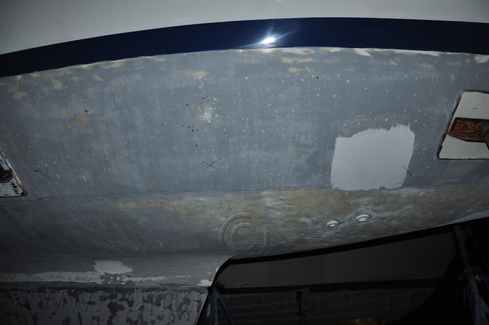 Drop Keel, Glass Keel, Vinyl Ester Barrier Coat (No WAX-SOL) - 22