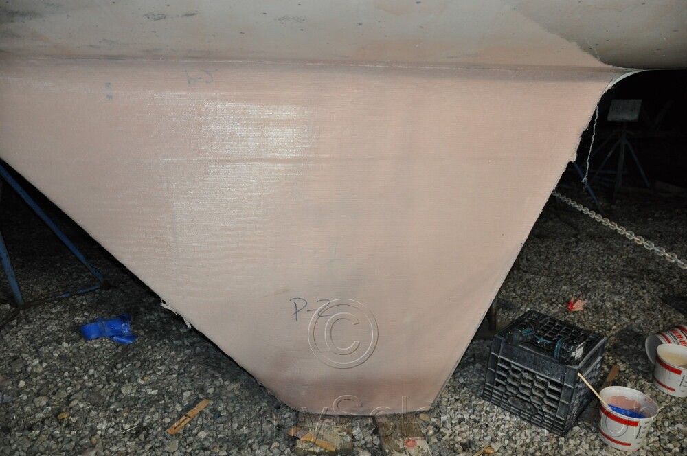 Drop Keel, Glass Keel, Vinyl Ester Barrier Coat (No WAX-SOL) - 41