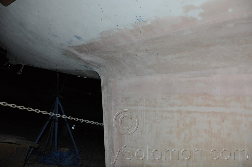 Drop Keel, Glass Keel, Vinyl Ester Barrier Coat (No WAX-SOL) - 62