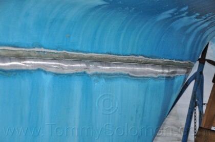 Drop Keel, Glass Keel, Vinyl Ester Barrier Coat (No WAX-SOL) - 9