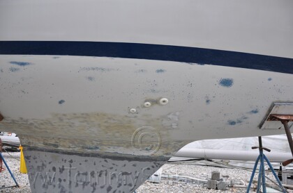Drop Keel, Glass Keel, Vinyl Ester Barrier Coat (No WAX-SOL) - 26