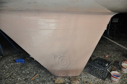 Drop Keel, Glass Keel, Vinyl Ester Barrier Coat (No WAX-SOL) - 41
