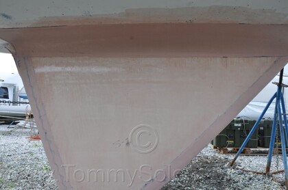 Drop Keel, Glass Keel, Vinyl Ester Barrier Coat (No WAX-SOL) - 49