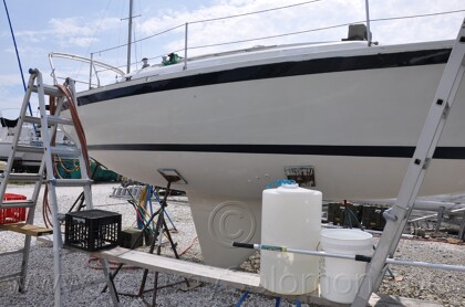 Drop Keel, Glass Keel, Vinyl Ester Barrier Coat (No WAX-SOL) - 119
