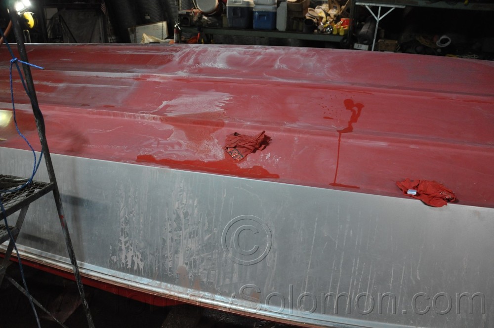 Extreme Oxidation - Paint Job - 1987 Checkmate Hustler 21