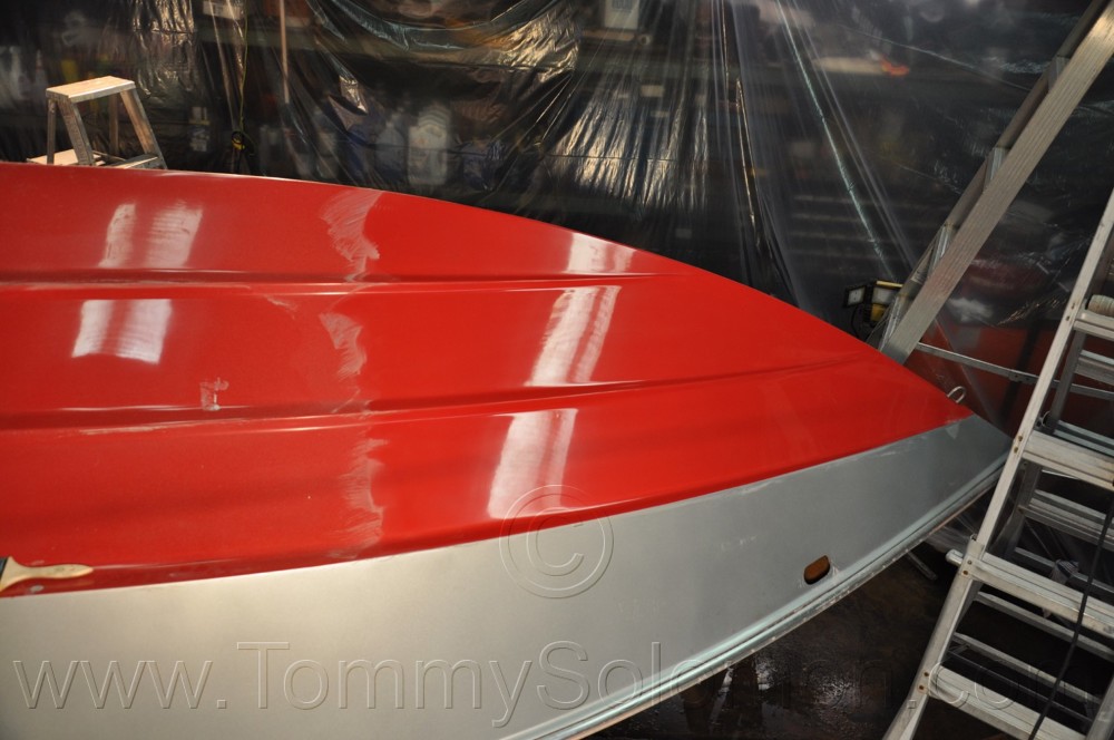 Extreme Oxidation - Paint Job - 1987 Checkmate Hustler 21