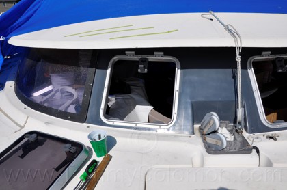 38' Fountaine Pajot, Electrical Panel Fire Damage - 340