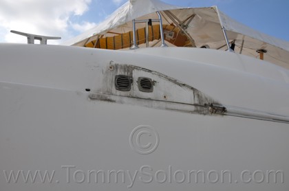 38' Fountaine Pajot, Electrical Panel Fire Damage - 1328