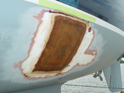 Hinckley 42 roll-over on the hard - 26