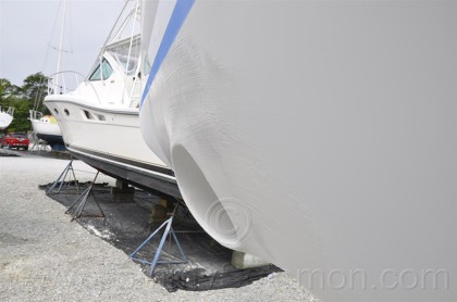 Jeanneau 495 Bow Thruster & Inner liner adjustment - 76