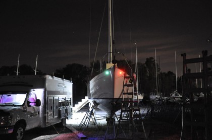 Mast Base Failure Results in Entire Cabin Top Re-Core - 209