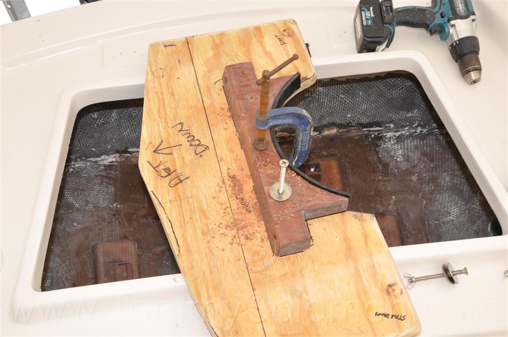 Monel Fuel Tank Recondition Polish Re-Locate - 113