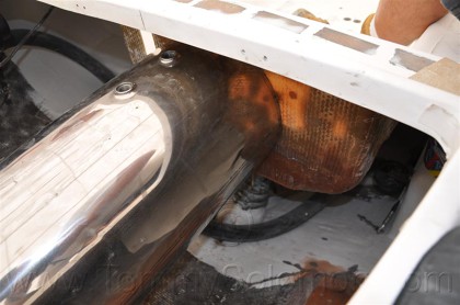 Monel Fuel Tank Recondition Polish Re-Locate - 60