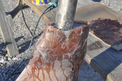 1967 Morgan 30 Rudder Rebuild - 80