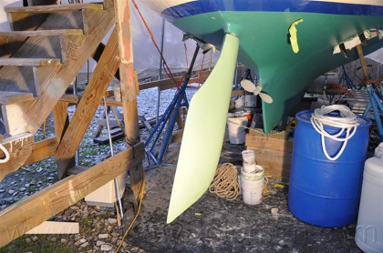 1967 Morgan 30 Rudder Rebuild - 95