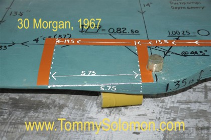 1967 Morgan 30 Swing Keel/Center Board Dimensions - 19