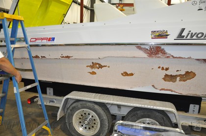 Power Boat Delamination - 1