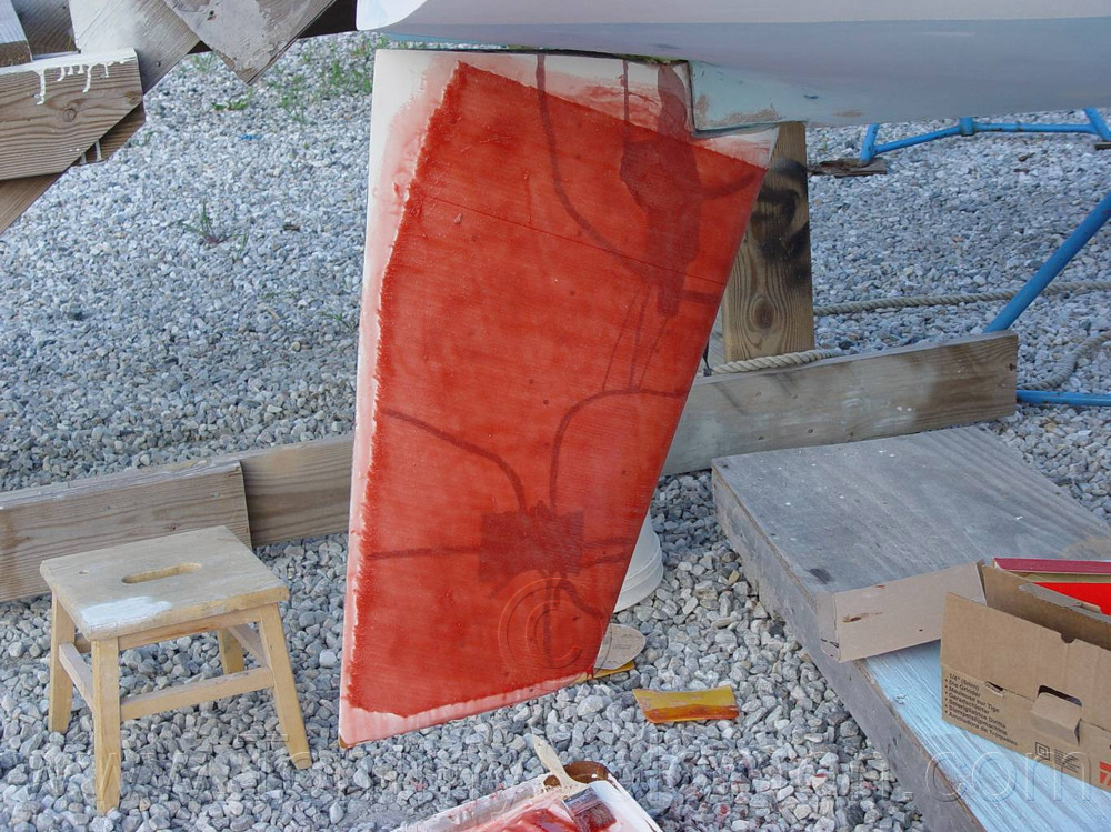 Rudder Rebuild (1977 model Ranger) - 22