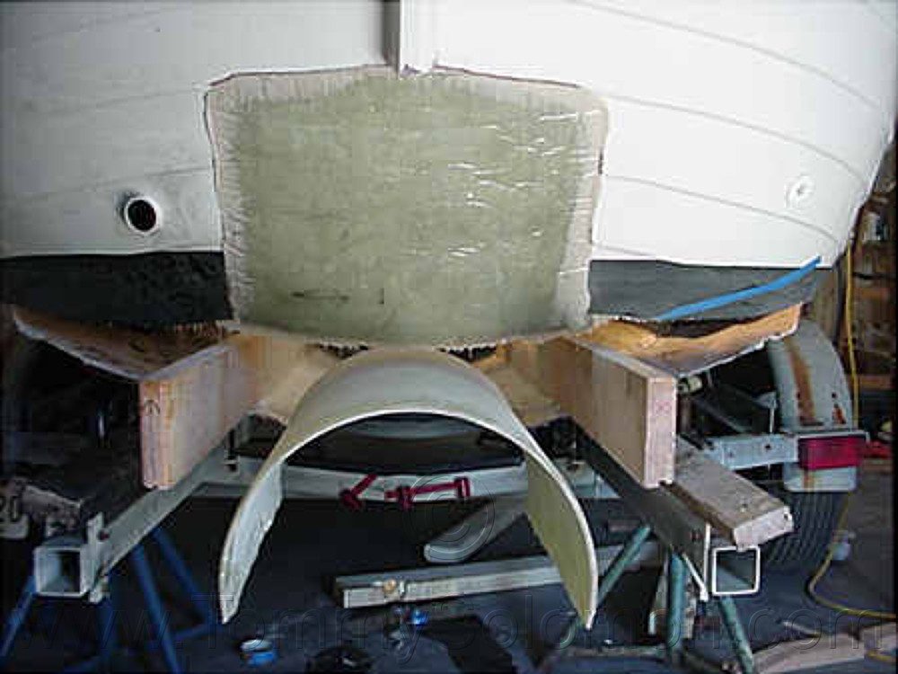 Sea Otter Hull Side Restoration (1999) - 15