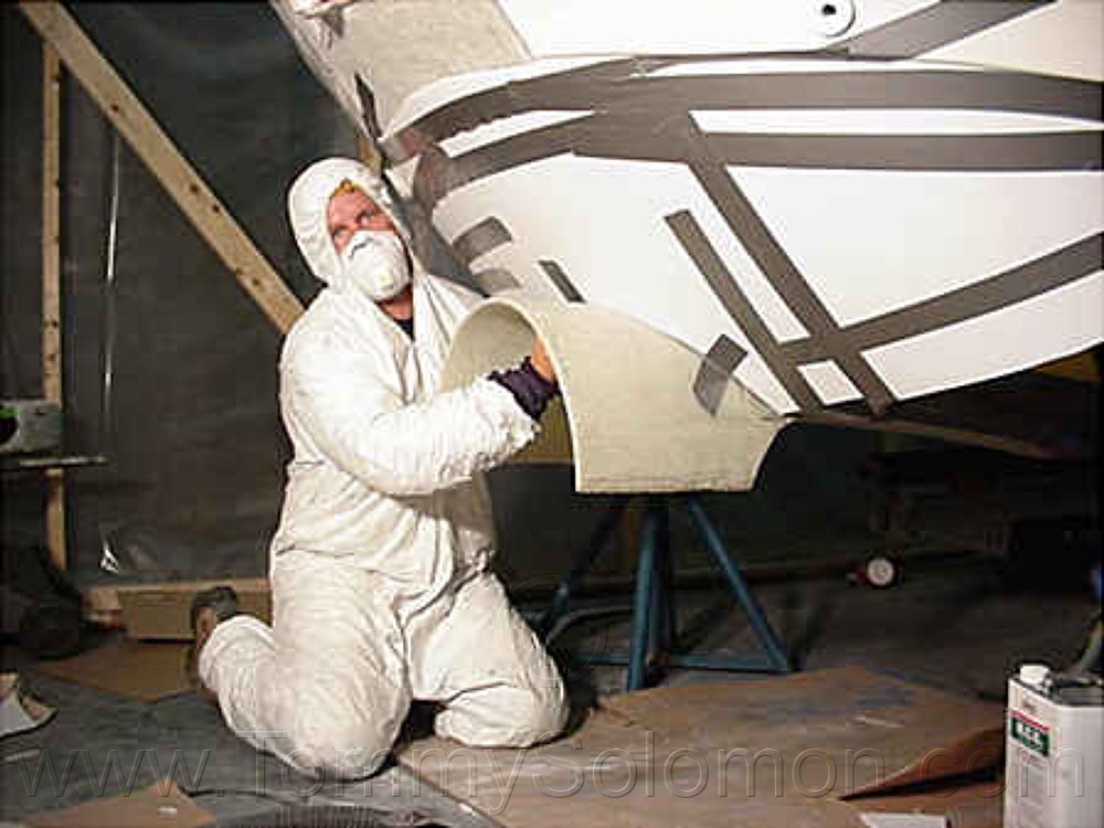 Sea Otter Hull Side Restoration (1999) - 19