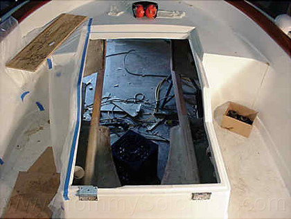 Sea Otter Hull Side Restoration (1999) - 13