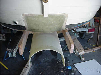 Sea Otter Hull Side Restoration (1999) - 16