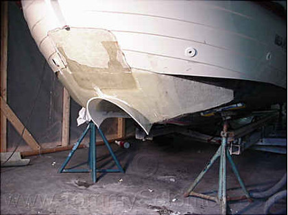 Sea Otter Hull Side Restoration (1999) - 22