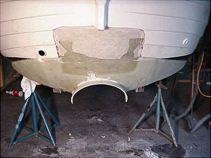 Sea Otter Hull Side Restoration (1999) - 23