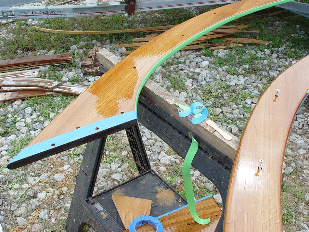 Sea Otter Teak Toe Rail - 16