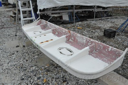 Sea Ray 310 Swim Platform - Fixing an Incorrect Repair - 17