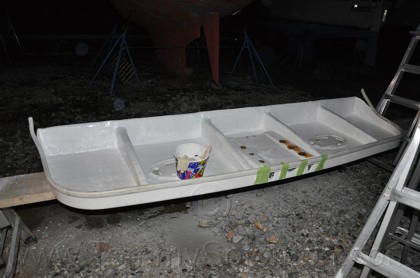 Sea Ray 310 Swim Platform - Fixing an Incorrect Repair - 40