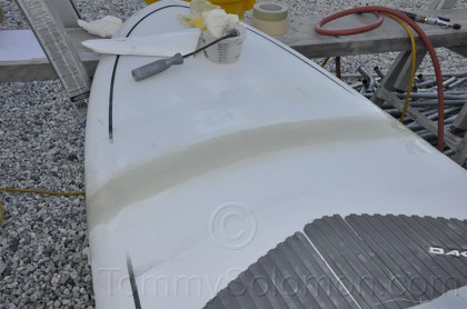 Starboard™ 11'2" X 30" X 4.3" X 174 SUP Repair - 14