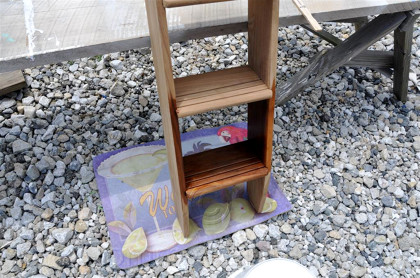 Teak Companionway Ladder Refurb - 29