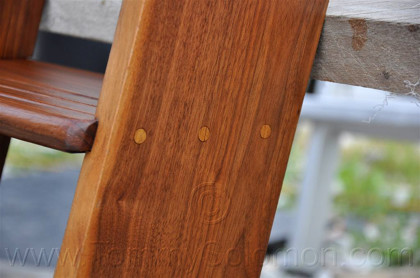 Teak Companionway Ladder Refurb - 35