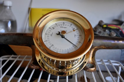 Weems & Plath - Quartz Ships Bell/Barometer - 14
