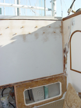 Custom Cabin Cruiser Panel Rot - 10