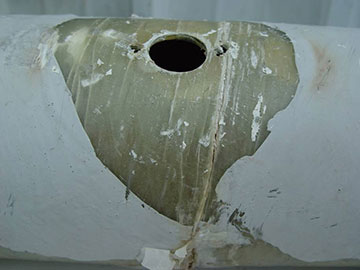 Bow Thruster Replacement - Before
