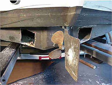 Hull Modification - Before