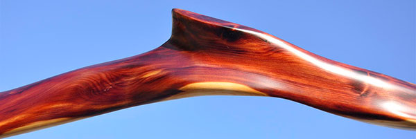 Hand Carved Cedar #-11, Boiled Linseed Oil Rub